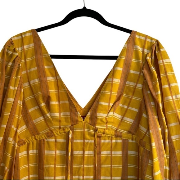 Staud Dress Yellow Large - Picture 5 of 10